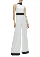 Alice + Olivia Cataline Sleeveless Wide-Leg Jumpsuit