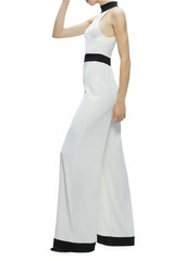 Alice + Olivia Cataline Sleeveless Wide-Leg Jumpsuit