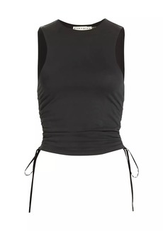 Alice + Olivia Chrissy Ruched Tank