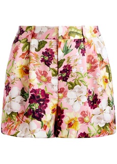 Alice + Olivia Conry floral-print shorts