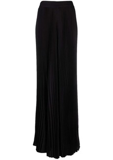 Alice + Olivia Copen pleated high-waist palazzo trousers