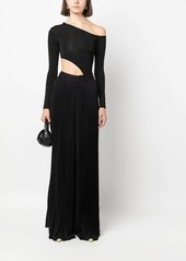 Alice + Olivia Copen pleated high-waist palazzo trousers