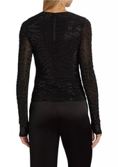 Alice + Olivia Delaina Beaded Top