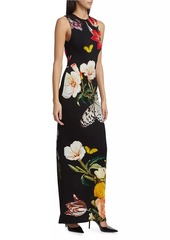 Alice + Olivia Delora Floral Maxi Dress
