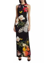 Alice + Olivia Delora Floral Maxi Dress