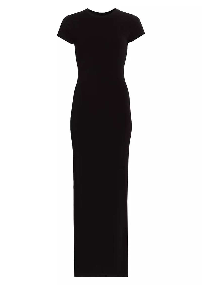 Alice + Olivia Delora Stretch Maxi Dress