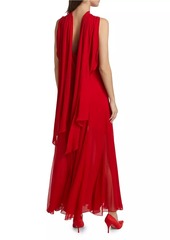 Alice + Olivia Dita Sleeveless Maxi Dress