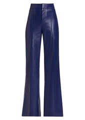 Alice + Olivia Dylan Faux Leather High-Rise Pants