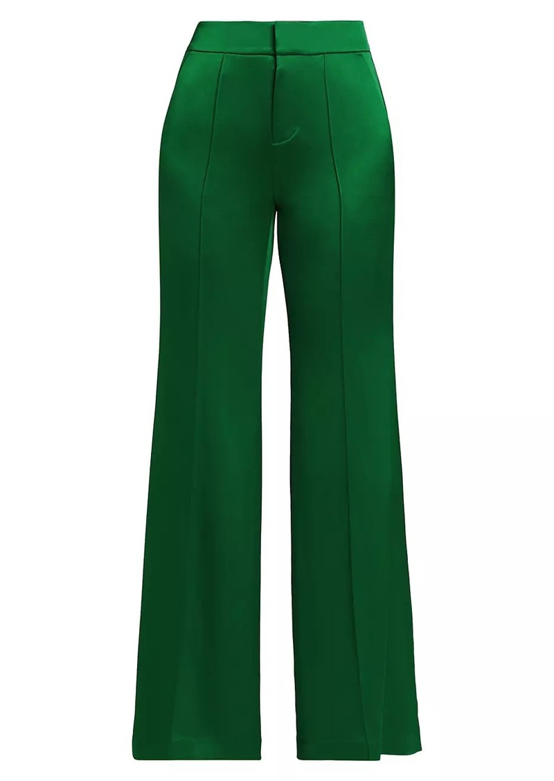 Alice + Olivia Dylan High-Rise Wide-Leg Pants