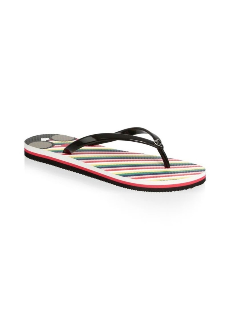 alice and olivia flip flops