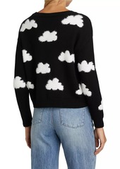 Alice + Olivia Gleeson Fuzzy Cloud Sweater