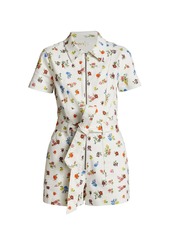 Alice + Olivia Gorgeous Belted Romper