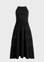 Alice + Olivia Hartley Gathered Midi Dress