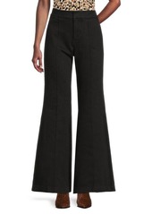 Alice + Olivia Jane Colored Wide Leg Jeans