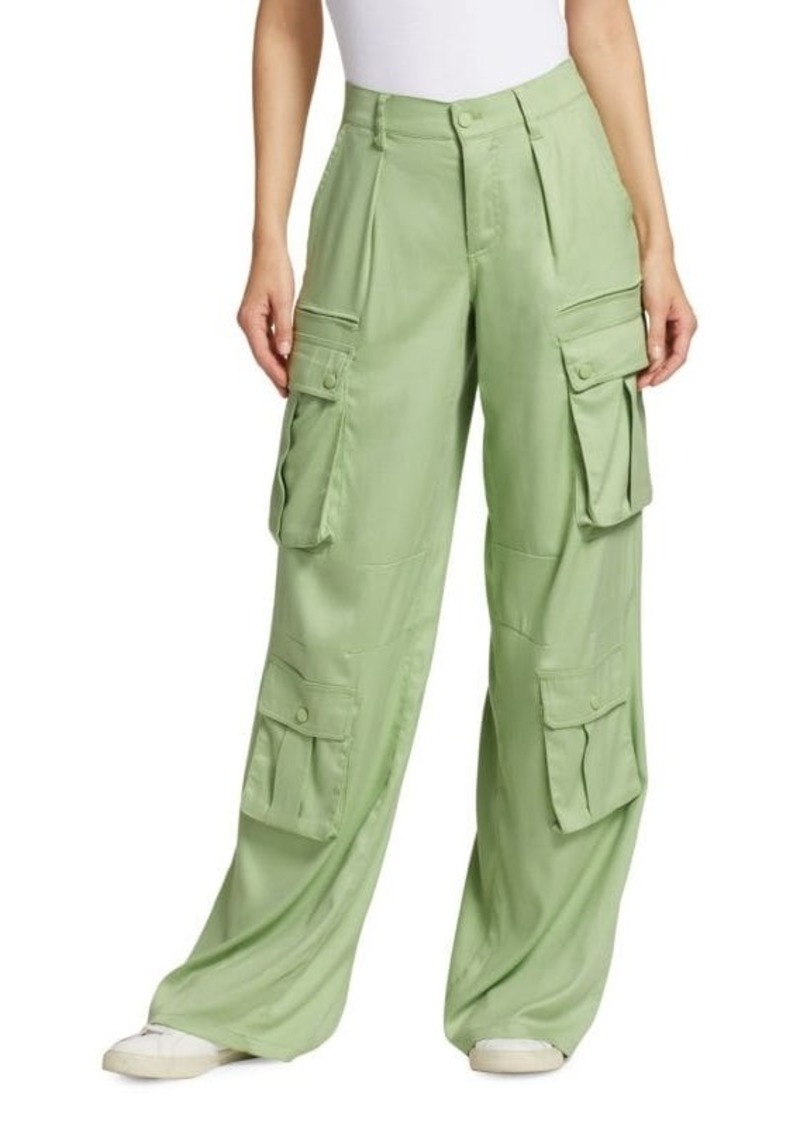 Alice + Olivia Joette Wide Leg Cargo Pants