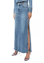 Alice + Olivia Marissa Denim Maxi Skirt