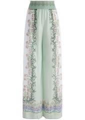 Alice + Olivia Alabama floral-print palazzo pants