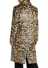 Alice + Olivia Nicholas Leopard Faux-Fur Coat