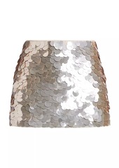 Alice + Olivia Rubi Sequined Miniskirt