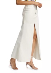 Alice + Olivia Rye Mermaid Denim Maxi Skirt