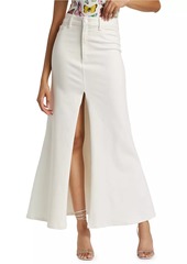 Alice + Olivia Rye Mermaid Denim Maxi Skirt