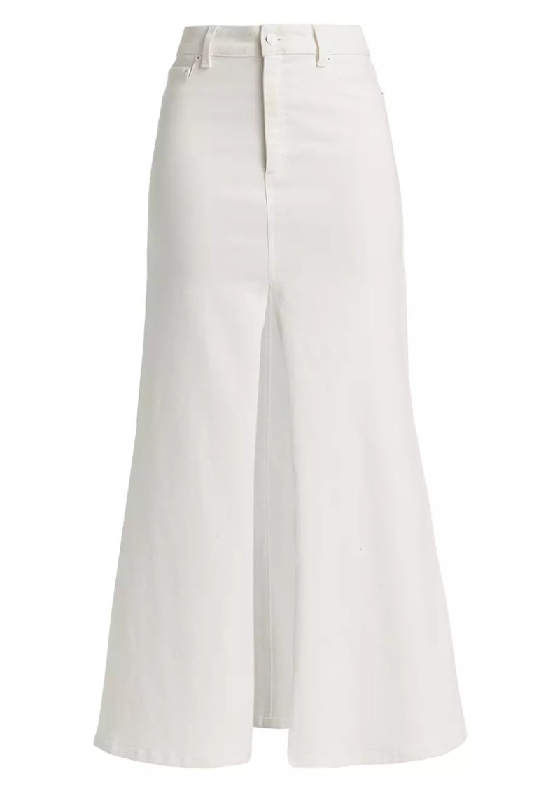 Alice + Olivia Rye Mermaid Denim Maxi Skirt