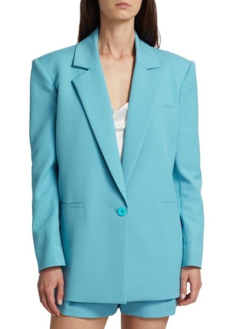 Alice + Olivia Shan Strong Shoulder Blazer