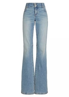 Alice + Olivia Stacey Boot-Cut Jeans
