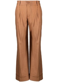 Alice + Olivia Tomasa wide-leg tailored trousers