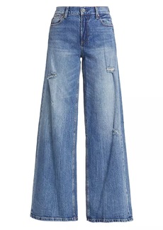 Alice + Olivia Trish High-Rise Brooklyn Baggy Jeans