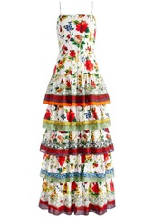 Alice + Olivia Valencia floral-print dress