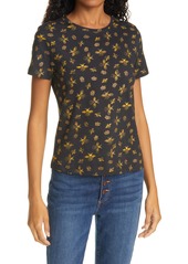Alice + Olivia Rylyn Queen Bee Print Cotton T-Shirt at Nordstrom