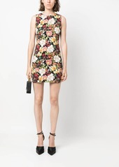 Alice + Olivia Wynell floral-print sleeveless minidress