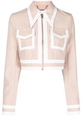 Alice McCall Midnight Love cropped shirt jacket