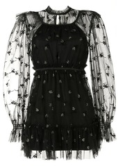 Alice McCall Moon Lover floral embroidered mini dress