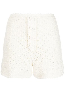 Alice McCall Salty Kiss crochet shorts