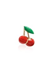 Alison Lou 14kt yellow gold cherry earring
