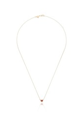 Alison Lou 14kt yellow gold heart necklace
