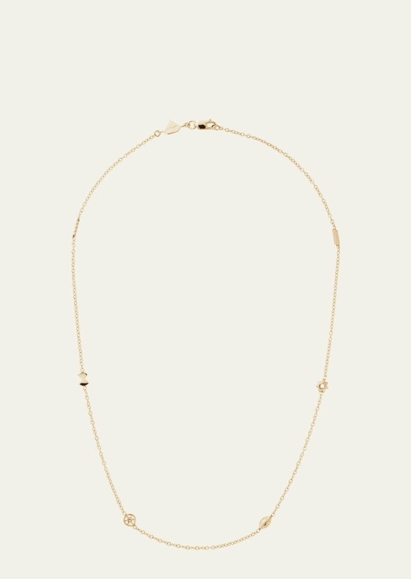 Alison Lou 14K Yellow Gold Mini Pasta By-The-Yard Necklace