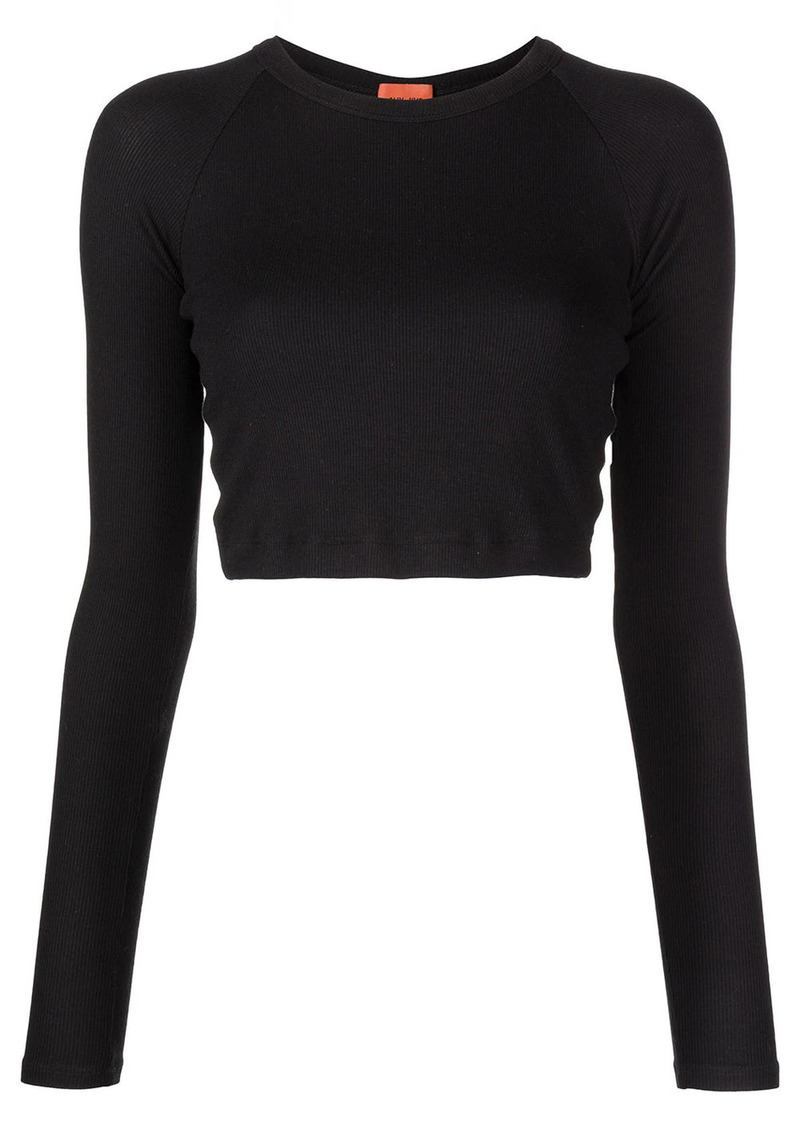 ALIX NYC Coles jersey cropped top