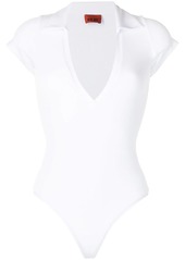 ALIX NYC V-neck short-sleeved bodysuit
