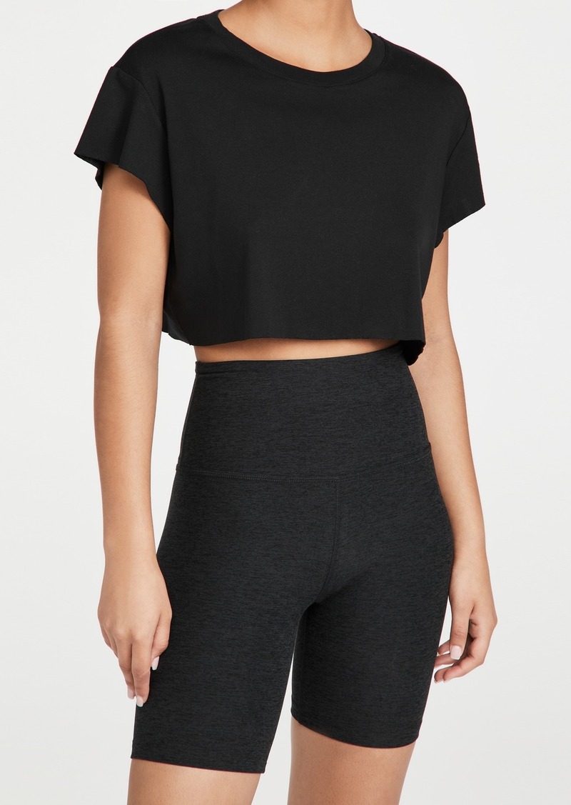 All Access Encore Cropped Raw Edge Tee