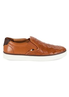 Allen-Edmonds Alpha Textured Leather Slip On Shoes