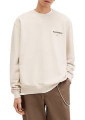 AllSaints Access Cotton Graphic Sweatshirt
