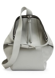 AllSaints Anouck Sling Leather Backpack in Sequoia Green at Nordstrom