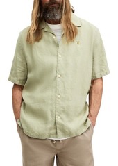 AllSaints Audley Button-Up Camp Shirt