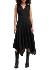 AllSaints Avania Eyelet Embroidery Dress