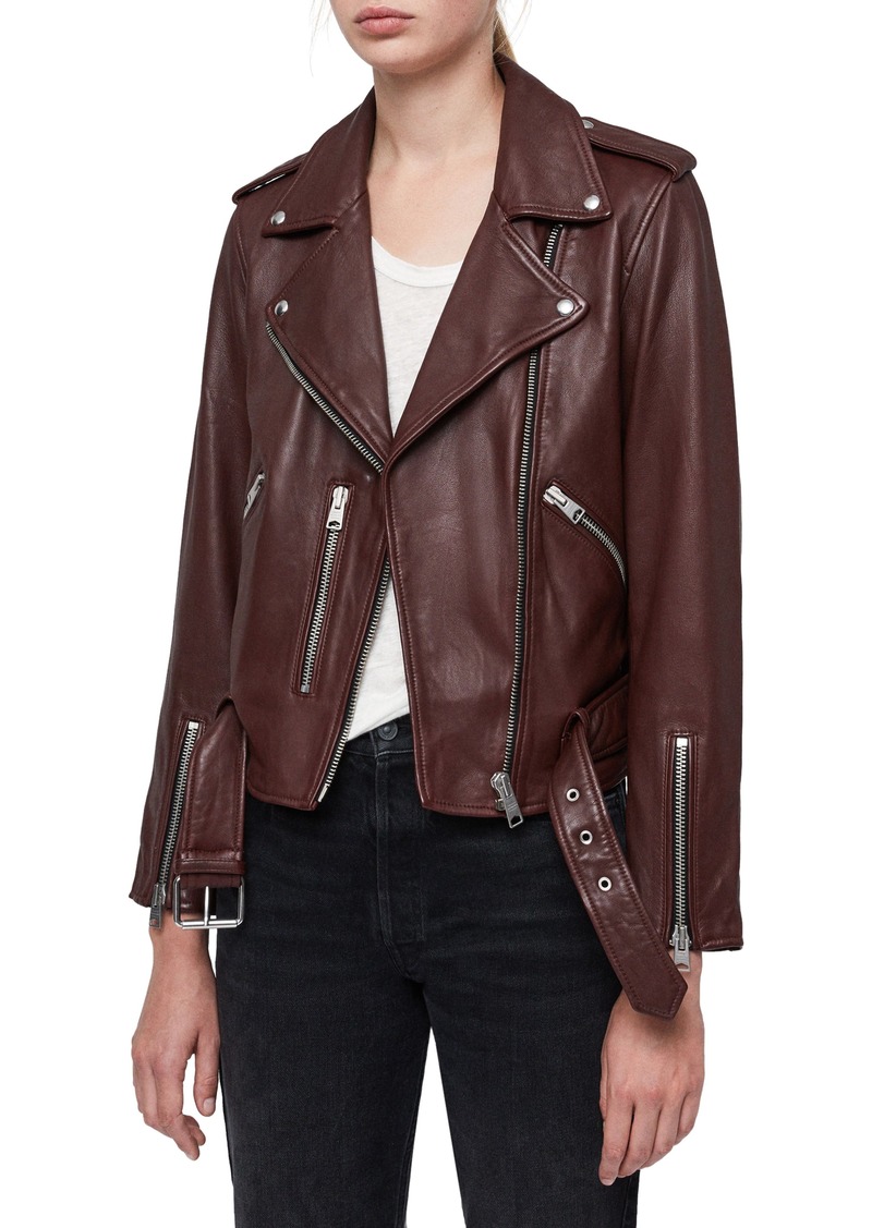 ALLSAINTS Balfern Leather Biker Jacket