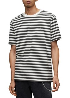 AllSaints Barrett Oversize Stripe T-Shirt
