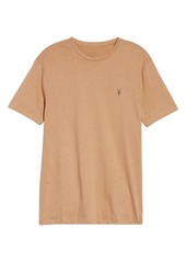 AllSaints Brace Tonic Crewneck T-Shirt in Cord Brown at Nordstrom